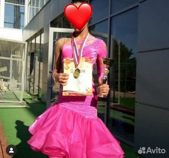 Платье для спортивно-бальных танцев