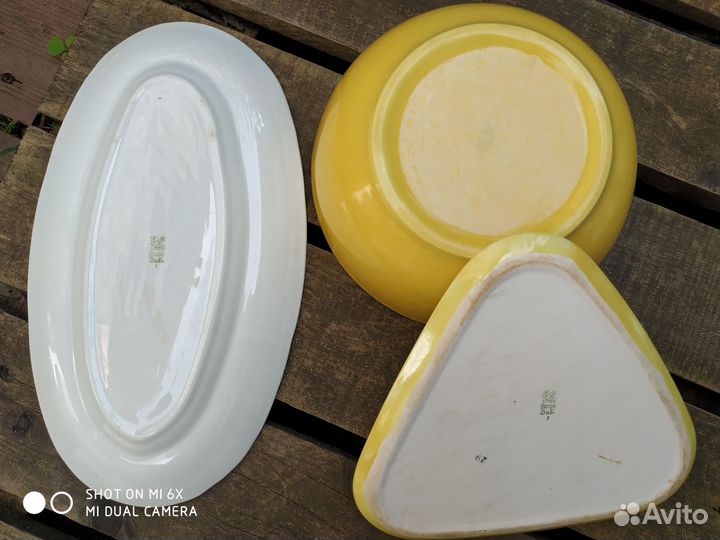 Чайник пиалы салатники СССР фарфор остатки