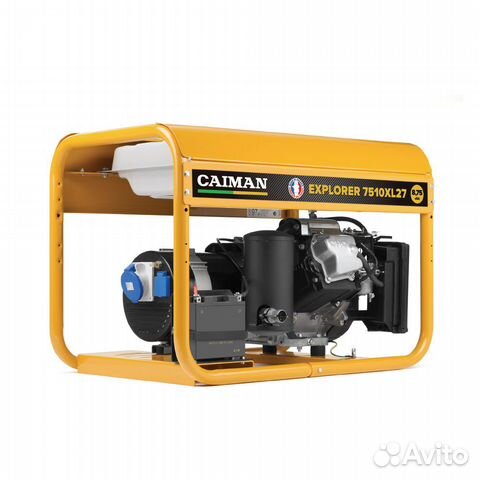Генератор бензиновый Caiman Explorer 7510XL27