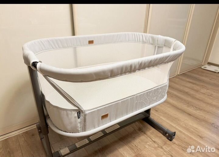 Детская приставная кроватка бу