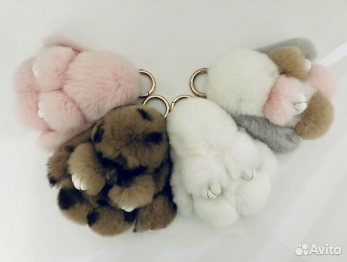 Брелки - игрушки Кролики
