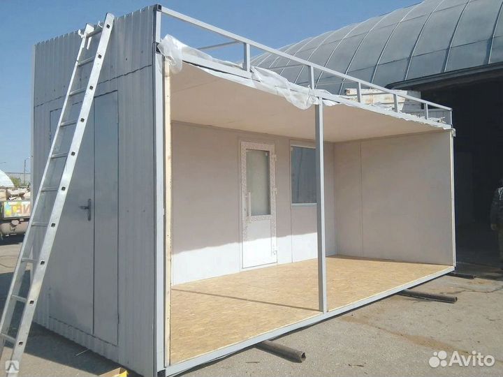 Бытовки из сэндвич панелей под ключ