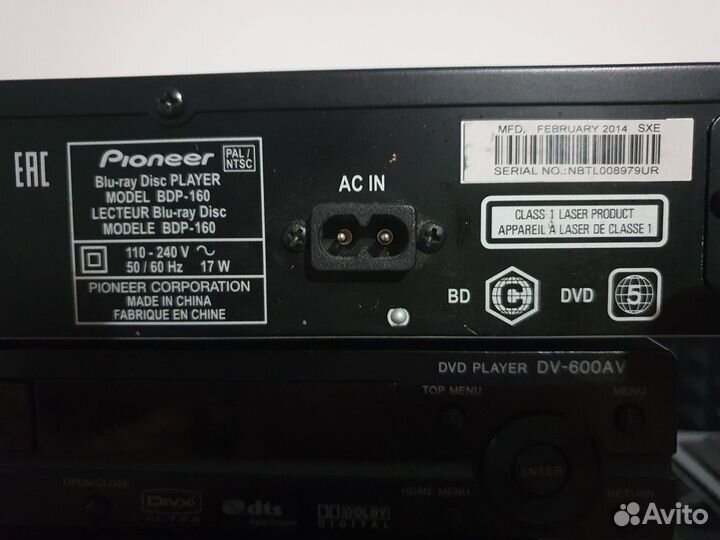 Blu-ray плеер pioneer bdp 160