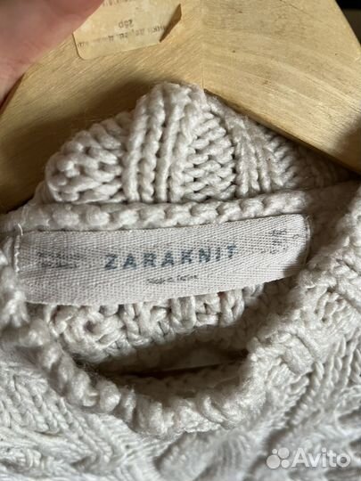 Вязаный свитер zara