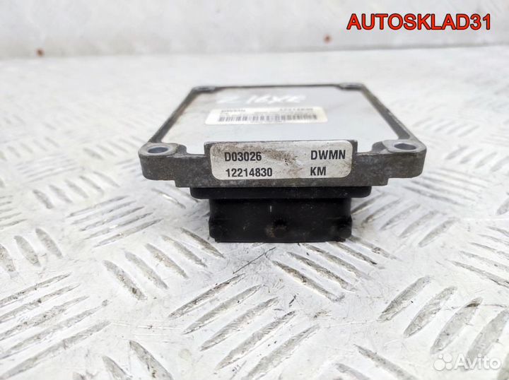 Блок эбу Opel Astra G 1,6 Z16XE 12214830 Бензин