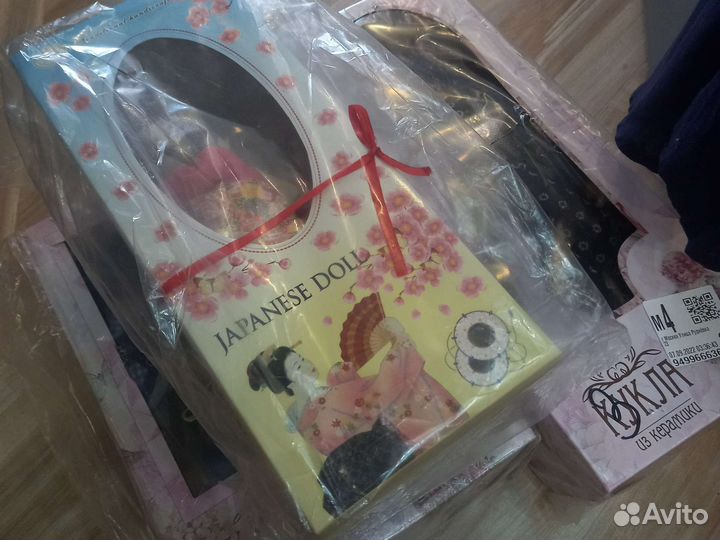 Кукла коллекционая фарфоровая новая