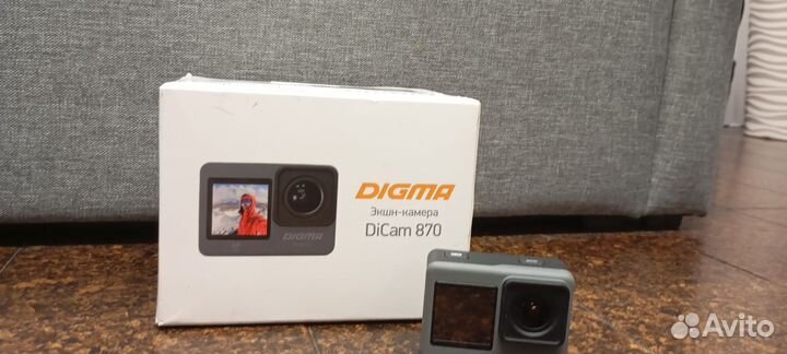 Экшн камера digma dicam 870