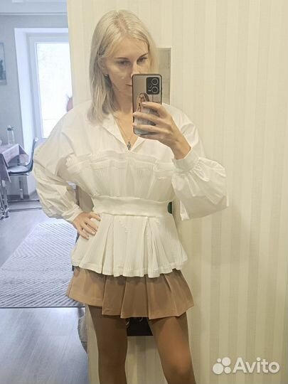 Рубашка с баской