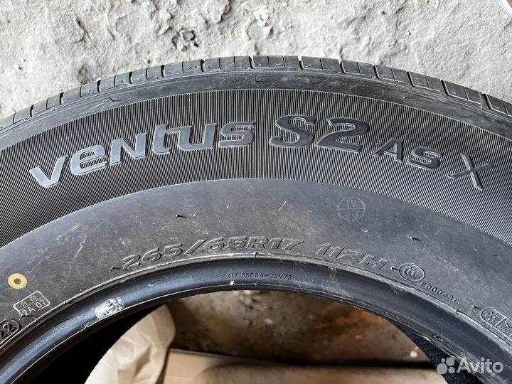 Hankook Ventus S2 AS X RH17 265/65 R17 112H