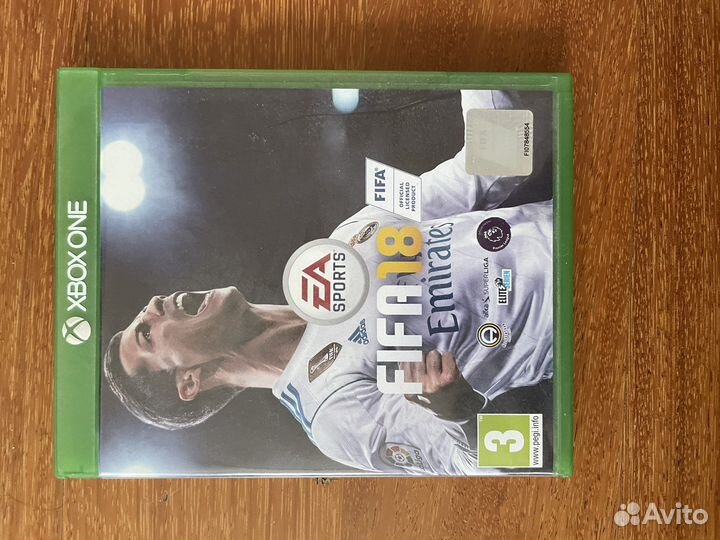 Игры на xbox One диски Fifa 18