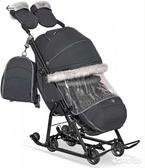Санки коляска nika 7