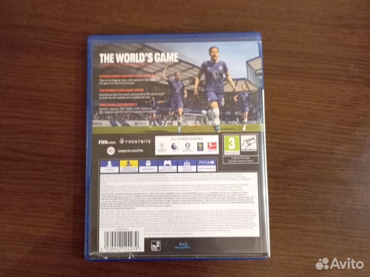 Fifa 23 ps4 диск на русском