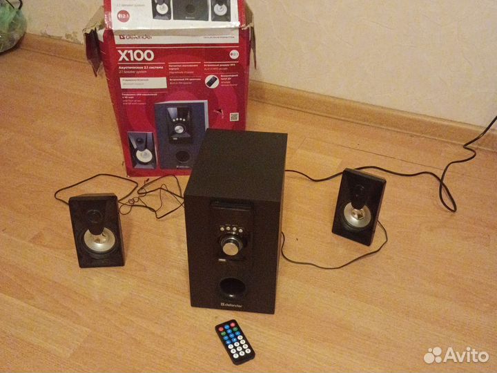 Компьютерные колонки 2.1