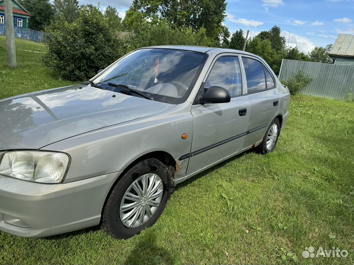 Hyundai Accent 1.5 МТ, 2008, 174 500 км