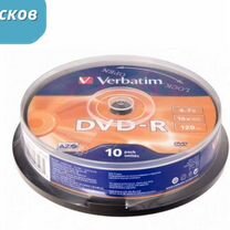 Болванка Диск DVD-R Verbatim 4.7Gb 16x