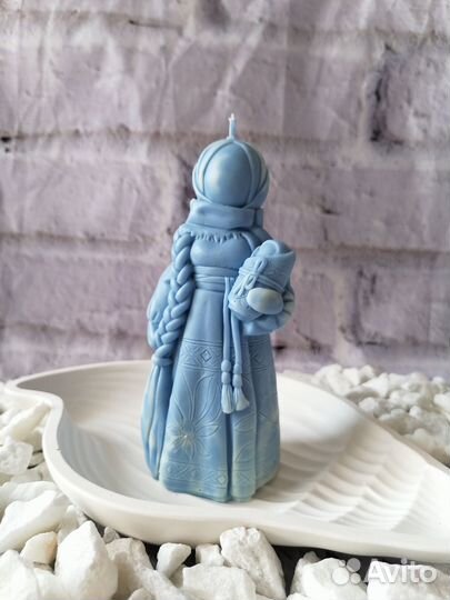 Свеча из пчелиного воска берегиня мама