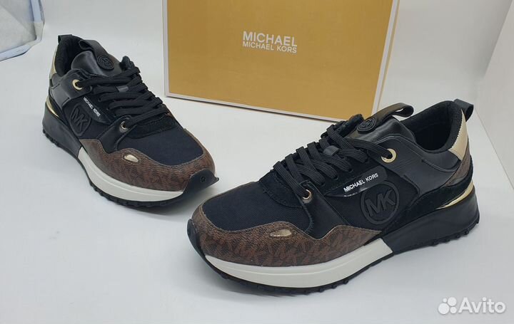 Кроссовки Michael Kors black черные