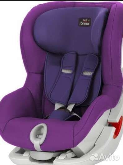 Автокресло britax romer king 2 mineral purple
