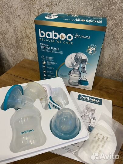 Молокоотсос ручной baboo