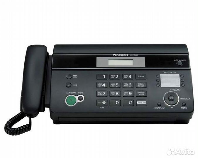 Факс Panasonic kX-FT982RU, черный