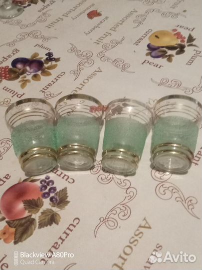 Рюмки и рюмки хрустальные СССР