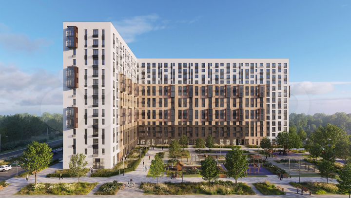 2-к. квартира, 45,7 м², 4/14 эт.