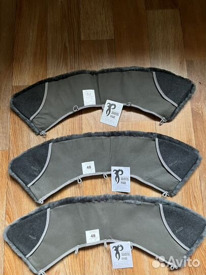 Воротник сьемный из овчины меховой