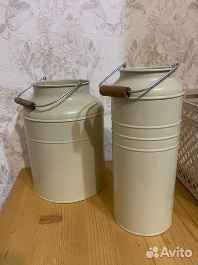 Декоративные бидончики IKEA