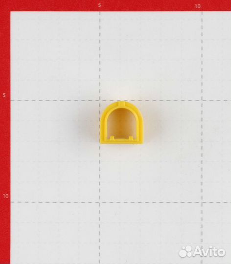 Соединитель подрозетника желтый (10 шт.)