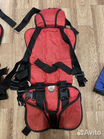 Бескаркасное детское автокресло 