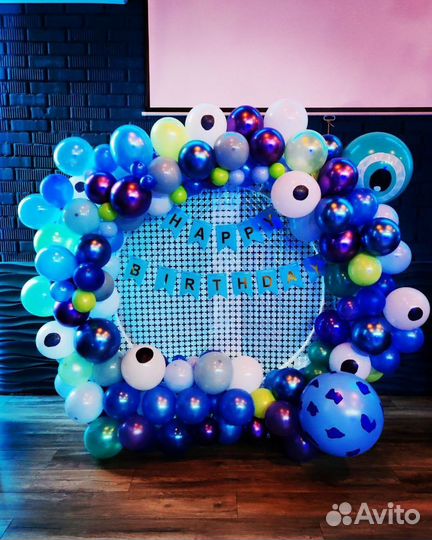 Арка из воздушных шаров