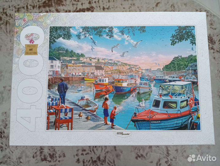 Пазл на 4000 деталей Рыбалка на пристани