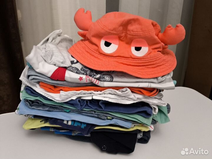 Большой пакет одежды для мальчика 86-92-98 см