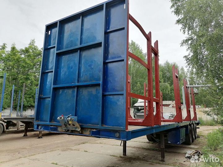 Полуприцеп лесовоз (сортиментовоз) Тонар 9444, 1998