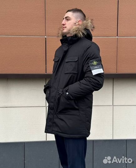Куртка зимняя stone island парка