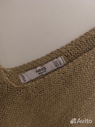 Вязаная майка