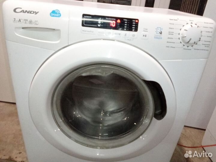Стиральная машина candy 7кг Сmart разбор