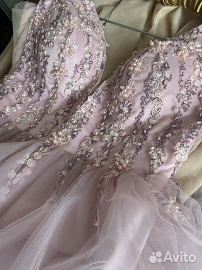 Вечернее платье на выпускной 42 44 в пол