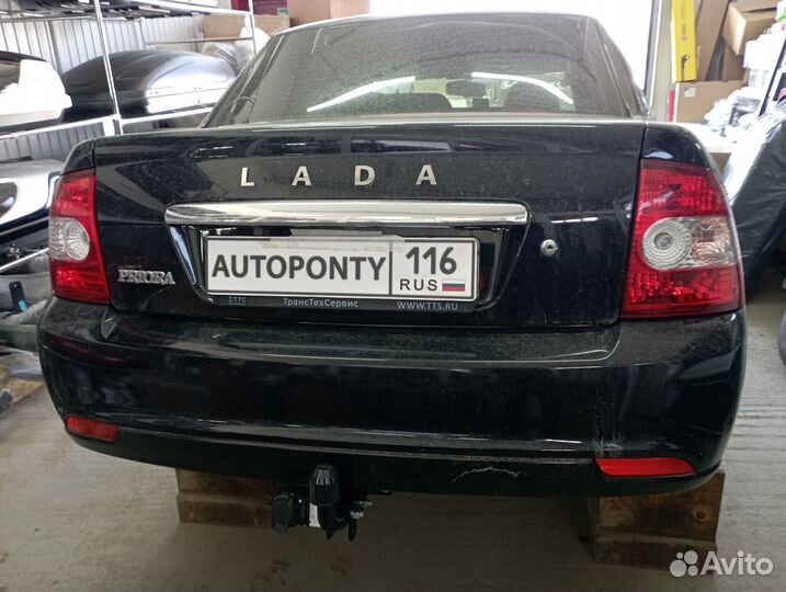 Фаркоп Лада Приора седан съемный шар