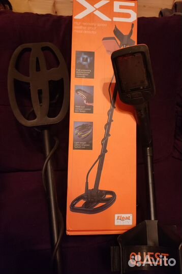 Металлоискатель quest x5