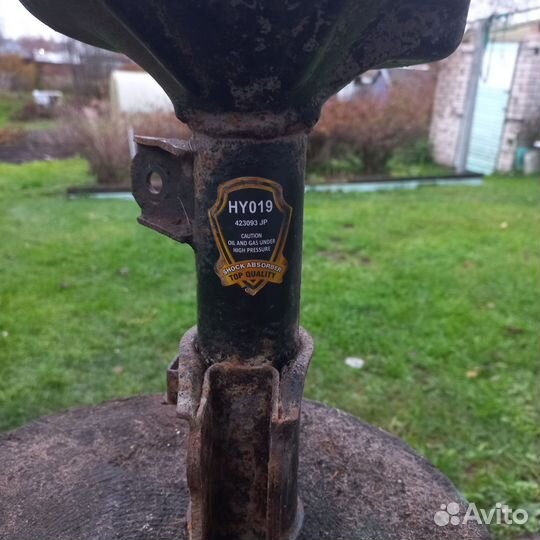 Стойка передняя левая хундай гетц акцент