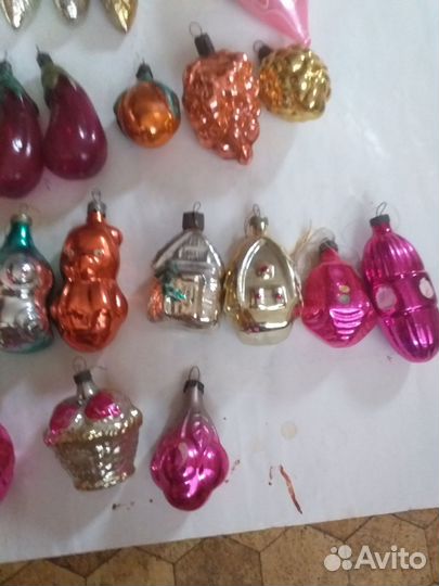 Елочные игрушки СССР