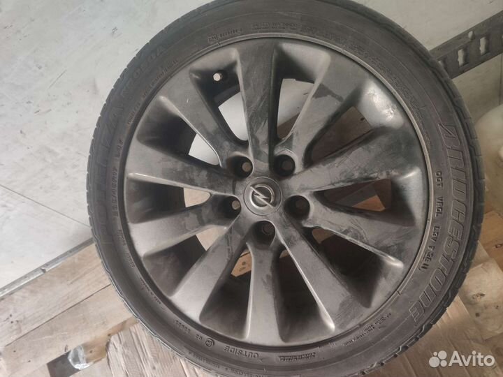 Диски литые r17 разболтовка 5/115