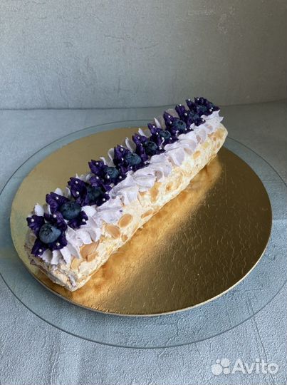 Меренговый рулет