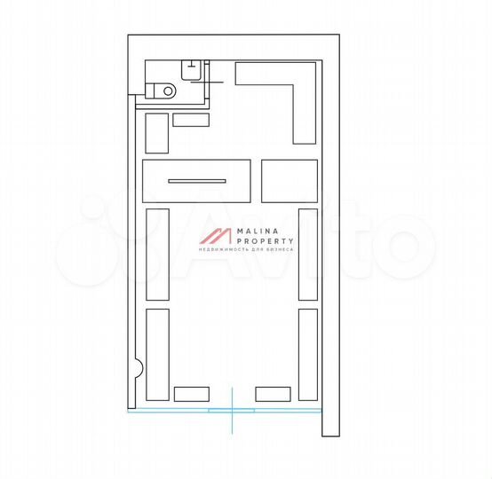 Продам торговое помещение, 28 м²