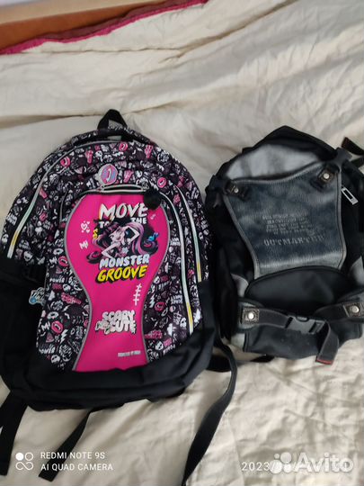 Рюкзак школа, дев. Большой. 45/29