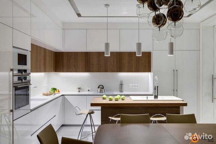 Кухня графит в стиле минимализм (кухня за 3 дня)