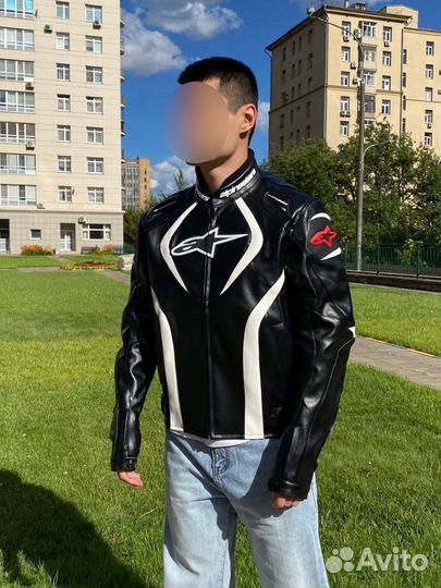 Мотокуртка alpinestars кожа