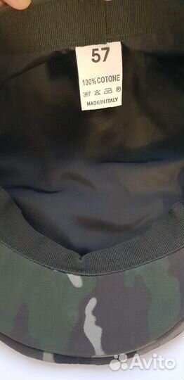 Кепи кепка Moovy новая хлопок Италия