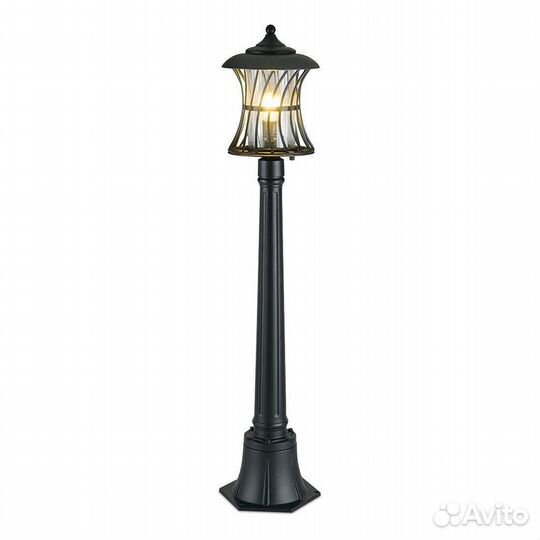 Столб металлический и стеклянный уличный